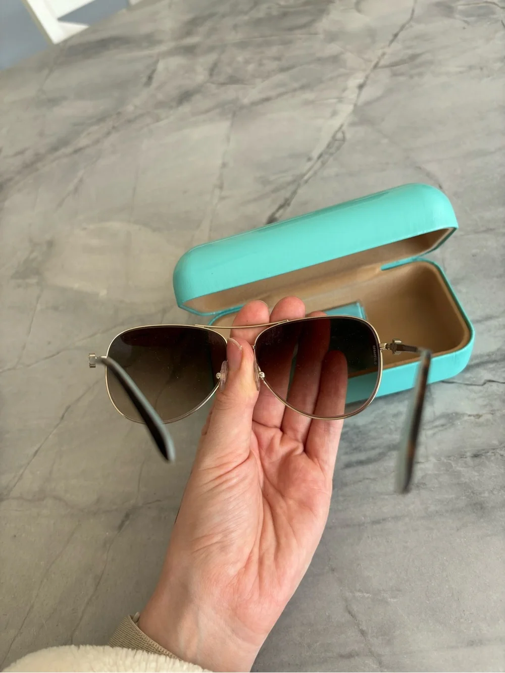 Tiffany & Co. elegant aviator